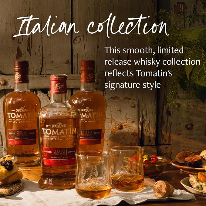 Pack Tomatin Italian Collection 2010: Marsala, Amarone y Barolo