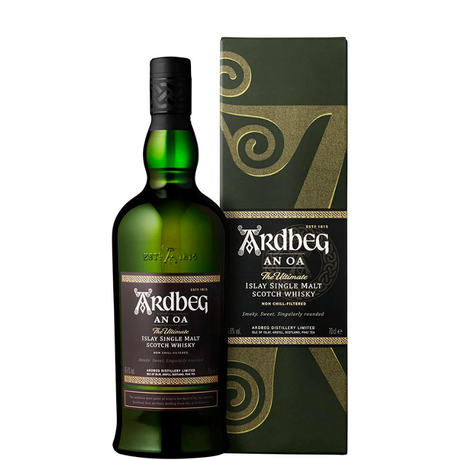 Flasche Ardbeg An Oa 1L. mit Koffer