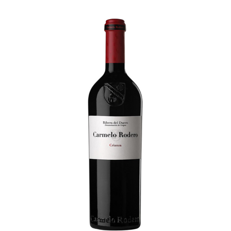 Flasche Carmelo Rodero Crianza 2023 Wein vom Weingut Carmelo Rodero