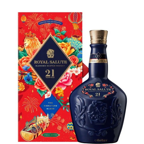 Flasche Chivas Royal Salute 21 Jahre Chinesisches Neujahr