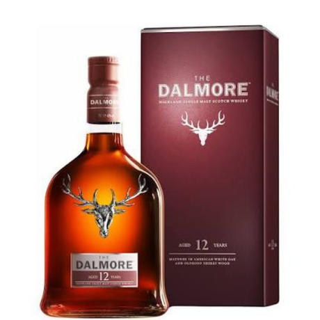 Flasche Dalmore 12 Jahre mit Etui