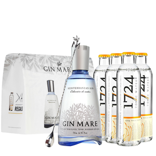 GIN MARE + 4 Tonics 1724+ lockiger Teelöffel