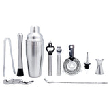 Cocktailset mit Bambusbasis aus Edelstahl
