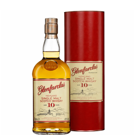 Flasche Glenfarclas 10 Jahre mit Etui