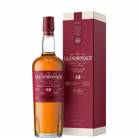 Glendronach 12 Flasche mit Etui