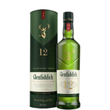 Flasche Glenfiddich 12 Jahre mit Etui