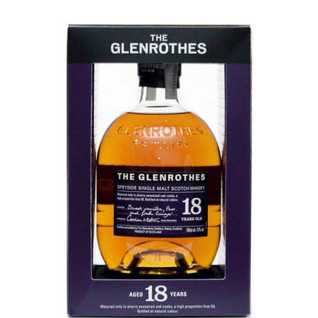 Flasche The Glenrothes 18 Years mit Etui