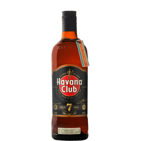 Flasche Havanna-Rum 7 Jahre