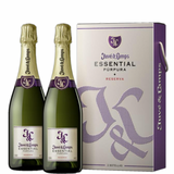 JUVÉ & CAMPS Essential Purple Pack 2 Flaschen mit Etui