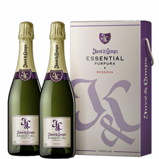 JUVÉ & CAMPS Essential Purple Pack 2 Flaschen mit Etui