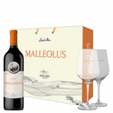 MALLEOLUS 2023 + 2 Gläser + Öffner im Etui mit Griff