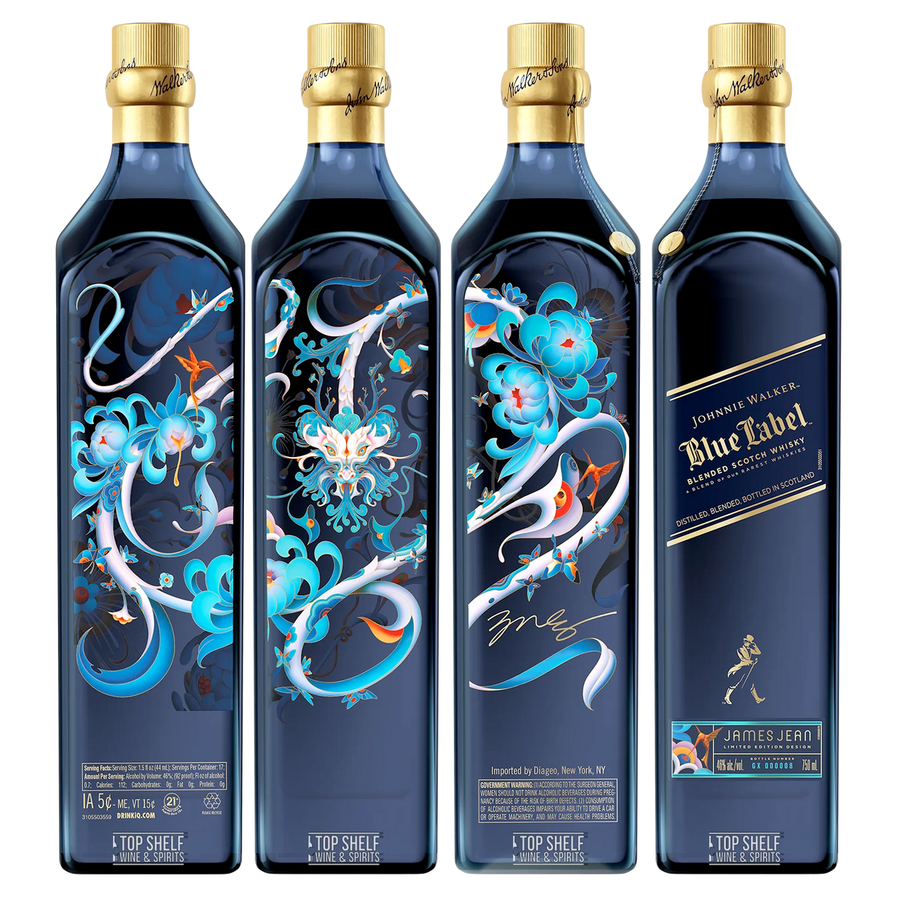 JOHNNIE WALKER BLUE LABEL YEAR OF THE WOOD DRAGON