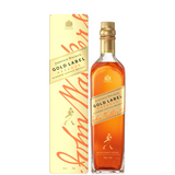 Johnnie Walker Gold Label Flasche mit Etui
