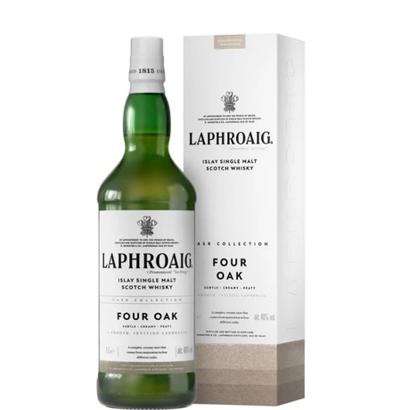 LAPHROAIG Four Oak 1L Flasche. mit Koffer