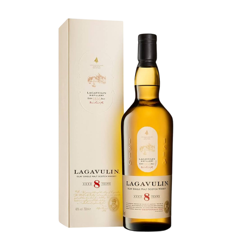 Flasche Lagavulin 8 Jahre mit Etui