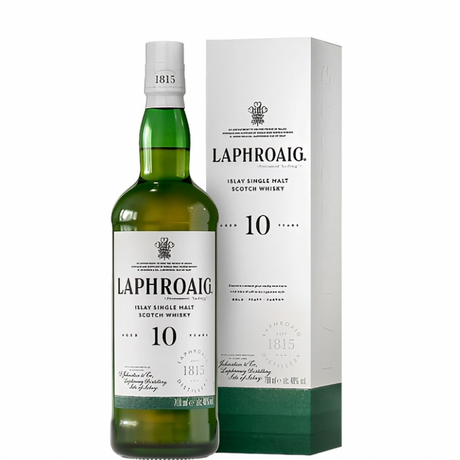 Flasche Laphroaig 10 Jahre mit Etui
