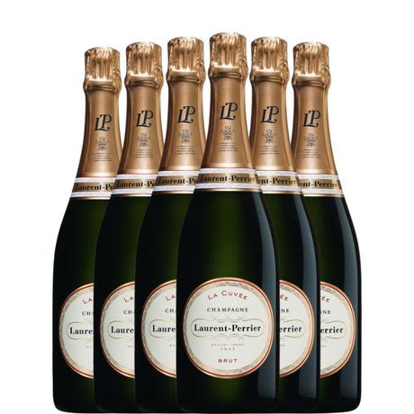 6 Flaschen Laurent Perrier Brut Champagner