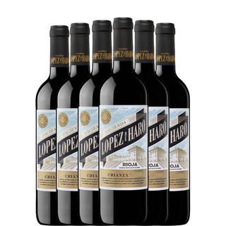 LOPEZ DE HARO Crianza 2022 x6 Flaschen