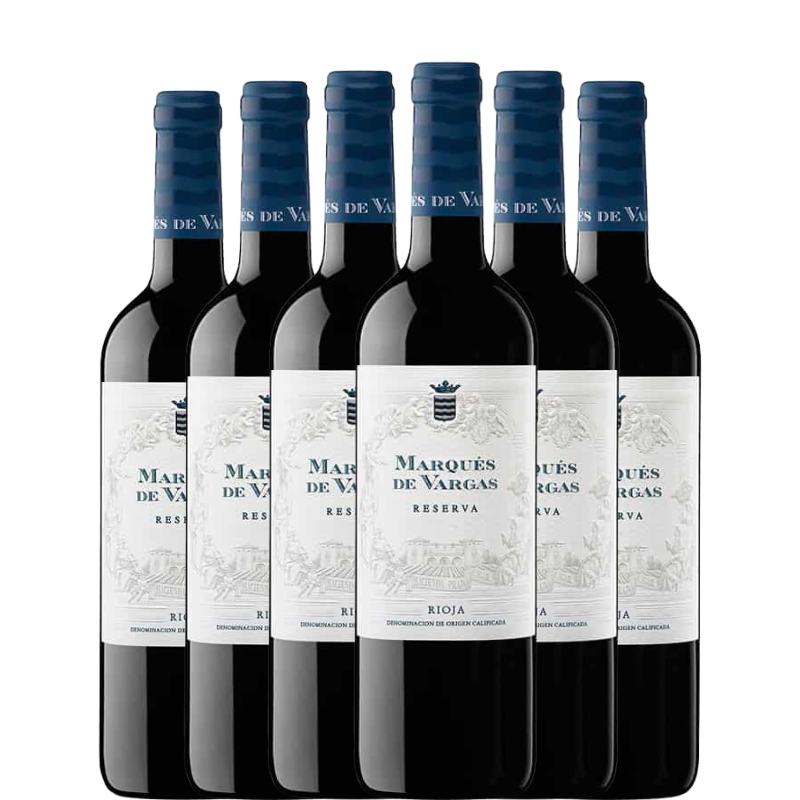 Six bottles of Maques de Vargas Reserva 2019