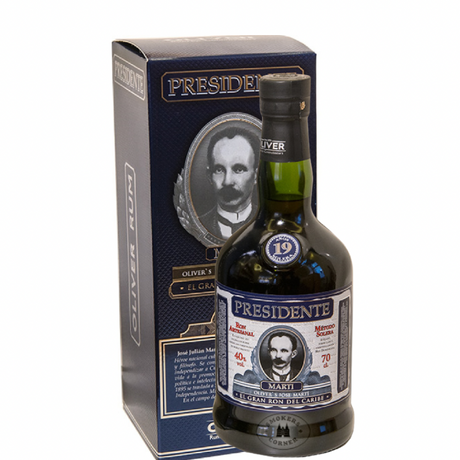 Flasche Presidente 19 Jahre Solera Rum