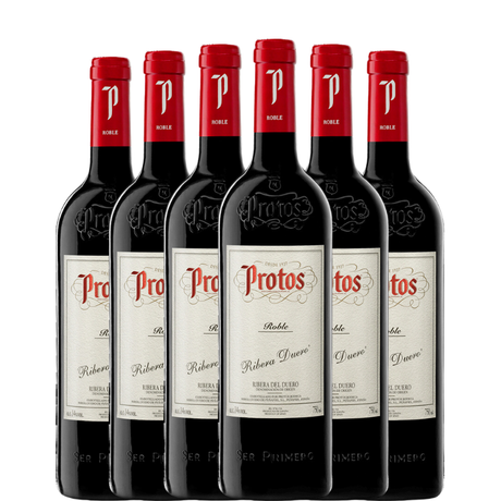 6 Flaschen Protos Roble 2023