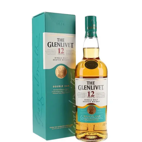 Flasche The Glenlivet 12 Jahre mit Etui