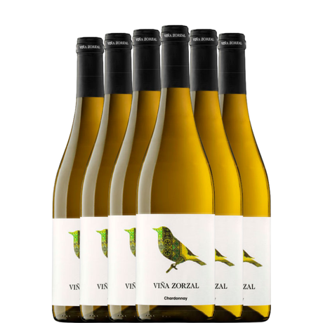 6 Flaschen Viña Zorzal Chardonnay