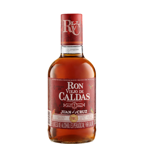 Flasche alter Rum aus Caldas 5 Juan de la Cruz