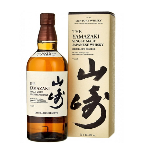 Flasche Yamazaki Distiller's Reserve mit Etui