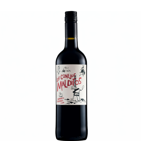 Bottle of Los Conejos Malditos Tempranillo 2025